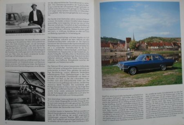 Bartels "Das Opel Kapitaen Buch" Opel-Carhistory 1987 (6666)